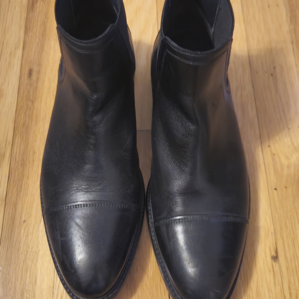 Cole Haan Men's Black Leather Boots